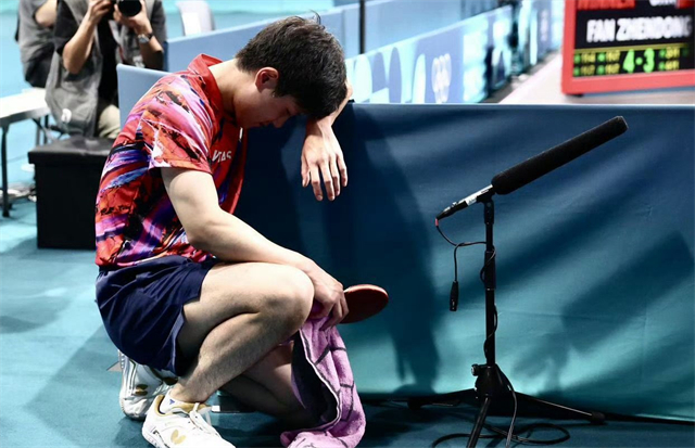 法国乒乓球队横扫韩国乒乓球队，王皓高光表现的简单介绍